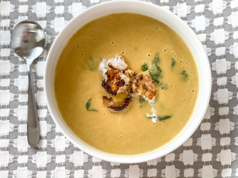 Curry butternut soup